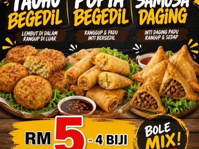 Tauhu Bergedil Sambal Kicap Padu